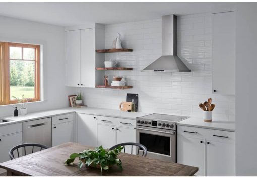 Broan ADA Elite EWP1 Series 30" Stainless Steel Pyramidal Chimney Range Hood - Image 5