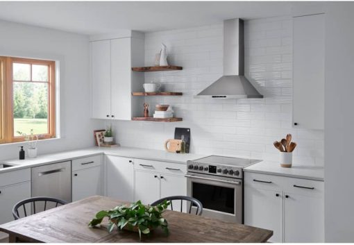 Broan ADA Elite EWP1 Series 36" Stainless Steel Pyramidal Chimney Range Hood - Image 5