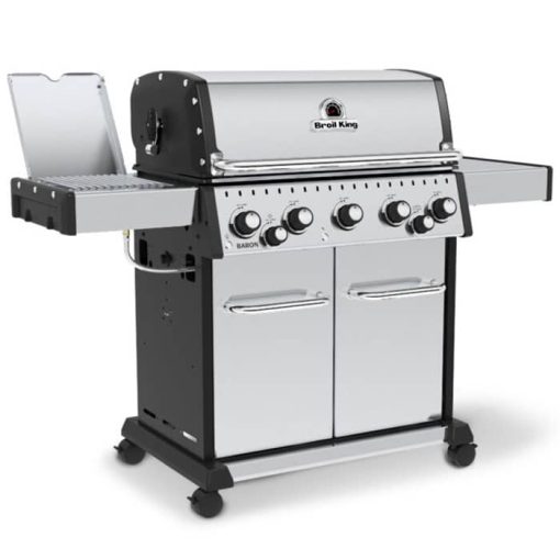 Broil King Baron S 590 Pro Infrared Stainless Steel Liquid Propane Gas Grill - Image 3