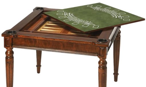 Butler Specialty Company Vincent Antique Cherry Multi-Game Card Table - Image 2