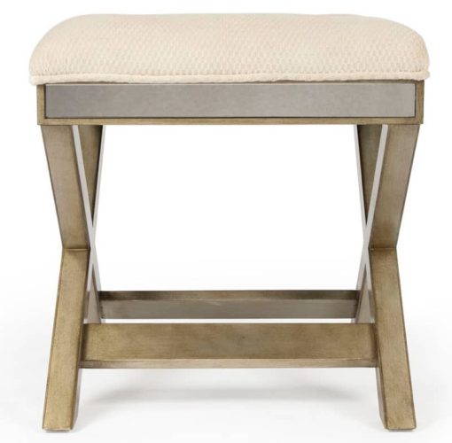 Butler Specialty Company Marlo Mirrored Vanity Stool - Image 4