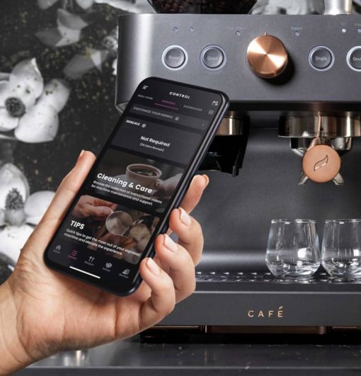 Cafe Bellissimo Matte Black Semi Automatic Espresso Machine - Image 9