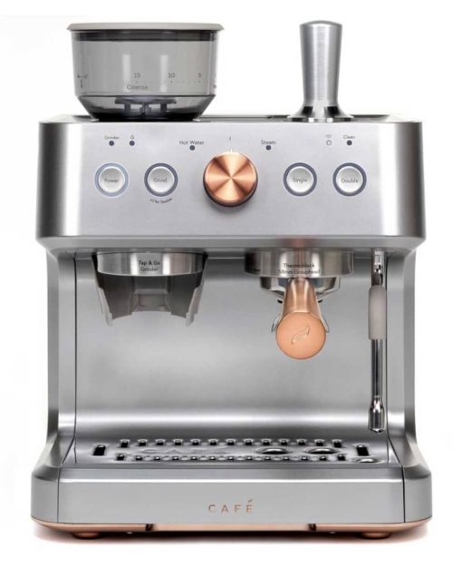 Cafe Bellissimo Silver Semi Automatic Espresso Machine