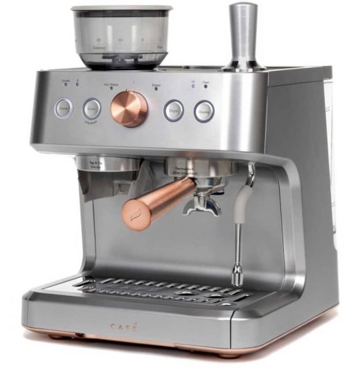 Cafe Bellissimo Silver Semi Automatic Espresso Machine - Image 2