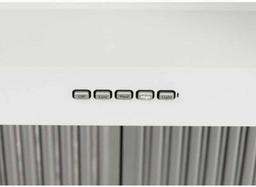 Cafe 36" Matte White Commercial Hood - Image 8