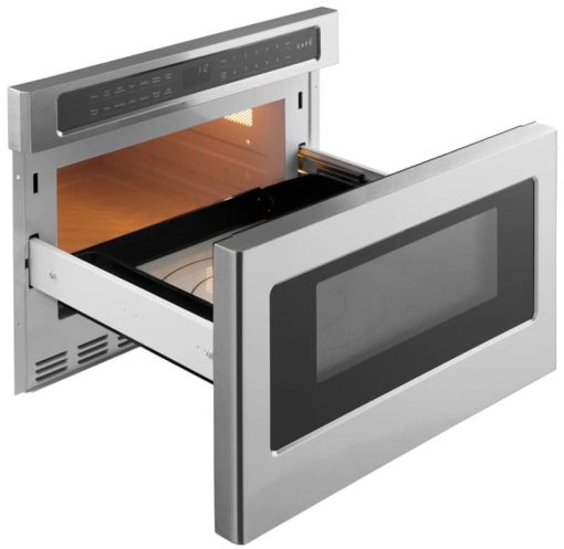 Cafe 1.2 Cu. Ft. Stainless Steel Built-In Microwave Drawer Oven - Image 4