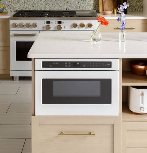 Cafe 1.2 Cu. Ft. Stainless Steel Built-In Microwave Drawer Oven - Image 6