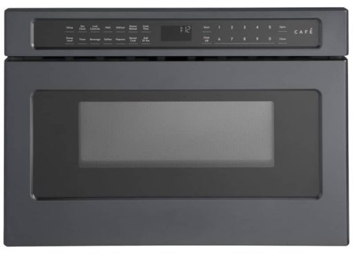 Cafe 1.2 Cu. Ft. Matte Black Built-In Microwave Drawer Oven