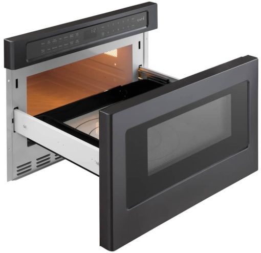 Cafe 1.2 Cu. Ft. Matte Black Built-In Microwave Drawer Oven - Image 4