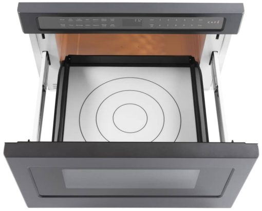 Cafe 1.2 Cu. Ft. Matte Black Built-In Microwave Drawer Oven - Image 2