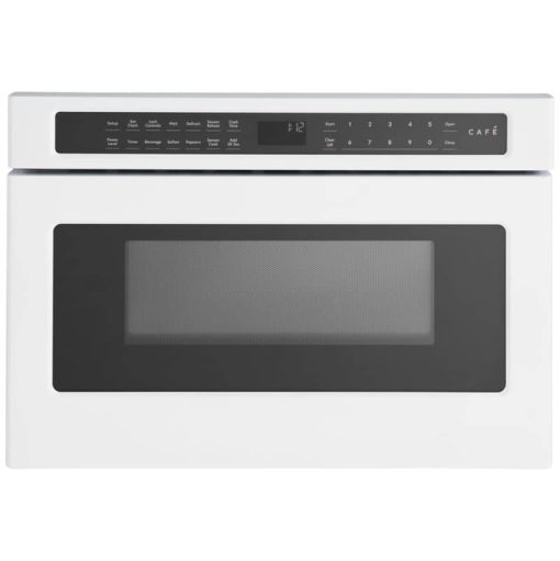 Cafe 1.2 Cu. Ft. Matte White Built-In Microwave Drawer Oven