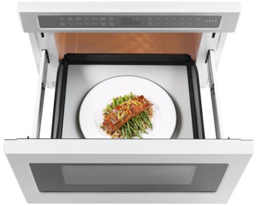 Cafe 1.2 Cu. Ft. Matte White Built-In Microwave Drawer Oven - Image 3