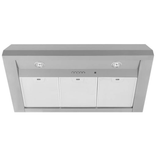 Cafe ADA 36" Stainless Steel Designer Wall Mount Hood With Dimmable LED Lighting - Image 3