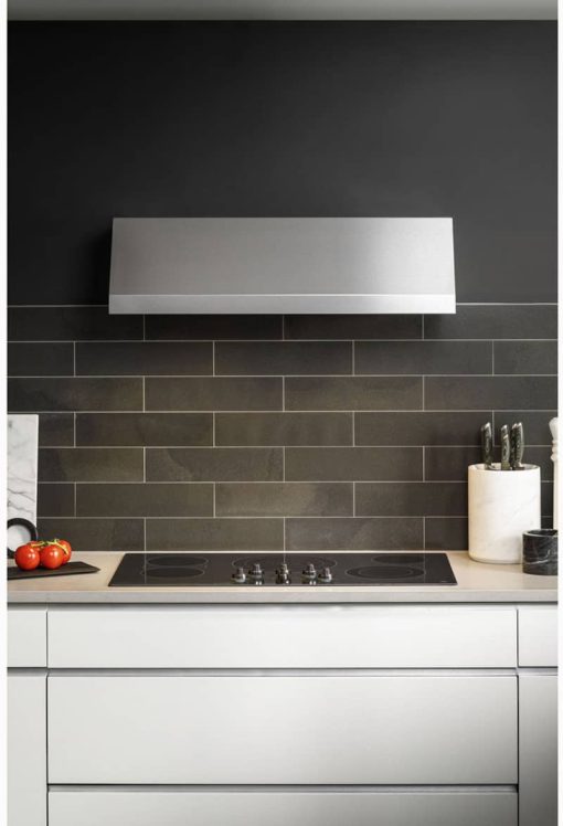 Cafe ADA 36" Stainless Steel Designer Wall Mount Hood With Dimmable LED Lighting - Image 4
