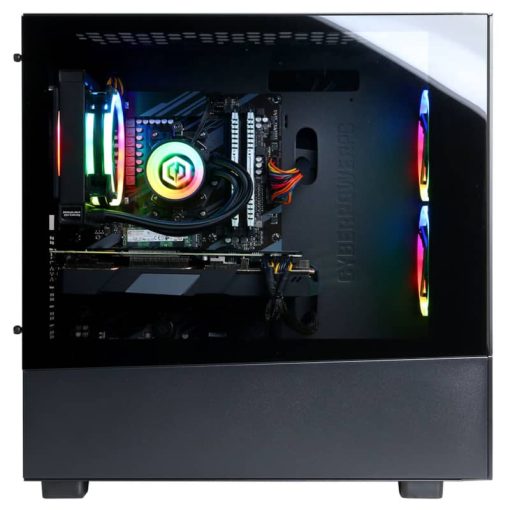 CyberPowerPC Gamer Supreme Liquid Cool Black Gaming Desktop AMD Ryzen 7 5800X 16GB RAM 1TB HDD + 500GB SSD, NVIDIA GeForce RTX 3070 Ti - Image 6