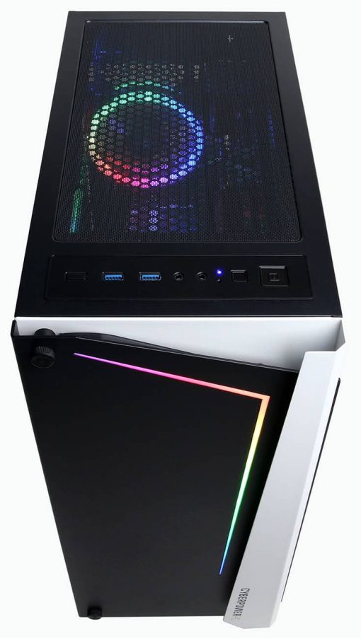 CyberPowerPC Gamer Supreme Liquid Cool Black Gaming Desktop Intel Core i7-12700KF 32GB RAM 2TB HDD + 1TB SSD, NVIDIA GeForce RTX 3080 - Image 4