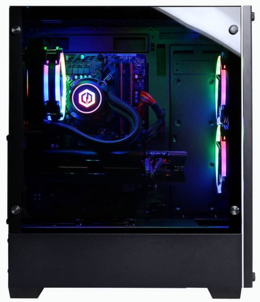 CyberPowerPC Gamer Supreme Liquid Cool Black Gaming Desktop Intel Core i7-12700KF 32GB RAM 2TB HDD + 1TB SSD, NVIDIA GeForce RTX 3080 - Image 3