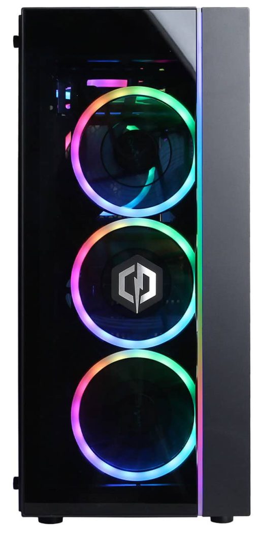CyberPowerPC Gamer Supreme Liquid Cool Black Gaming Desktop Intel Core i9-12900KF 16GB RAM 2TB HDD + 1TB SSD, NVIDIA GeForce RTX 3070 - Image 2