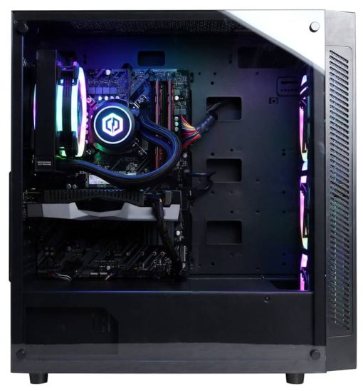 CyberPowerPC Gamer Supreme Liquid Cool Black Gaming Desktop Intel Core i9-12900KF 16GB RAM 2TB HDD + 1TB SSD, NVIDIA GeForce RTX 3070 - Image 3