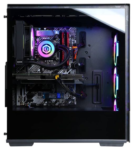 CyberPowerPC Gamer Supreme Liquid Cool Black Gaming Desktop Intel Core i7-12700KF 16GB RAM 1TB SSD, NVIDIA GeForce RTX 3070 Ti - Image 3
