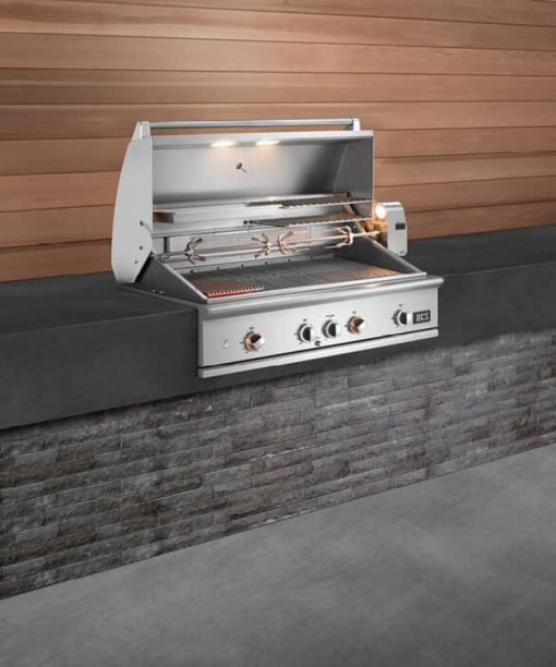 DCS Series 9 48" Stainless Steel Built-In Liquid Propane Gas Grill With Rotisserie And Charcoal - Image 5