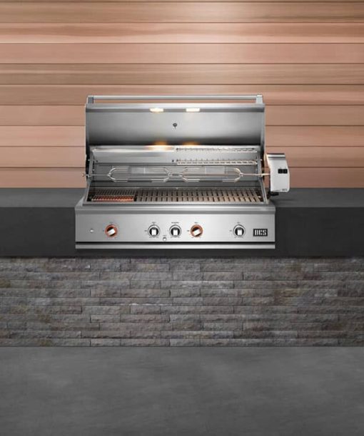 DCS Series 9 48" Stainless Steel Built-In Liquid Propane Gas Grill With Rotisserie And Charcoal - Image 3