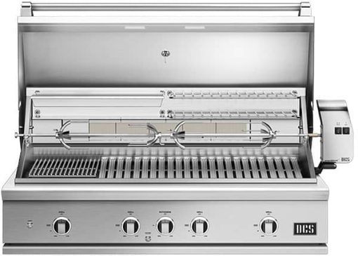 DCS Series 9 48" Stainless Steel Built-In Liquid Propane Gas Grill With Rotisserie And Charcoal - Image 2