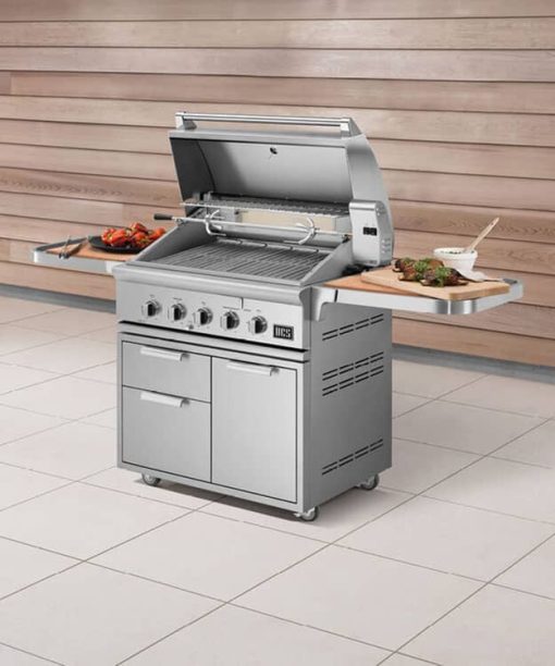 DCS Series 7 36" Stainless Steel Built-In Liquid Propane Gas Grill - Image 6