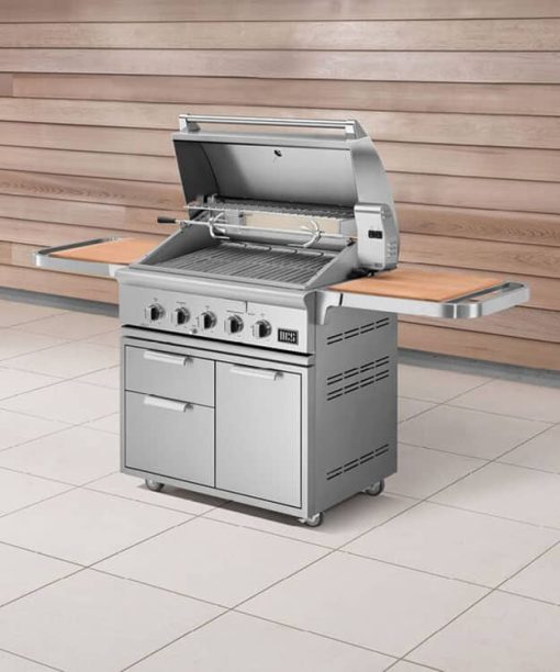 DCS Series 7 36" Stainless Steel Built-In Liquid Propane Gas Grill - Image 5