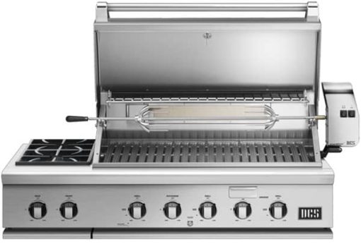 DCS Series 7 48" Stainless Steel Built-In Natural Gas Grill With Integrated Side Burners - Image 2