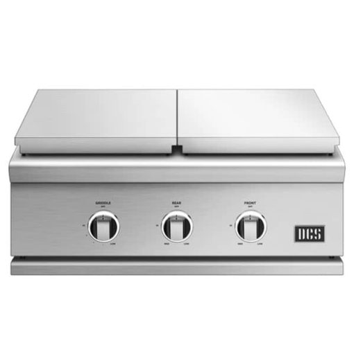 DCS Series 9 30" Stainless Steel Liquid Propane Gas Griddle/Side Burner