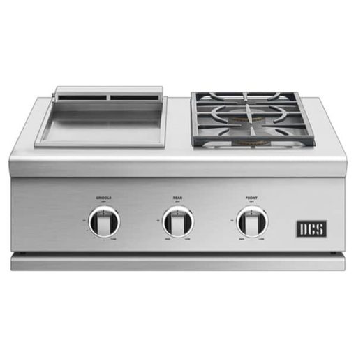 DCS Series 9 30" Stainless Steel Liquid Propane Gas Griddle/Side Burner - Image 2