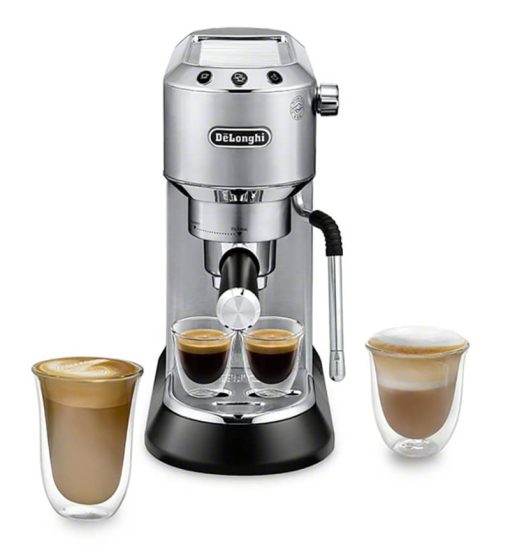 Delonghi Dedica Arte Stainless Steel Manual Espresso Machine - Image 5