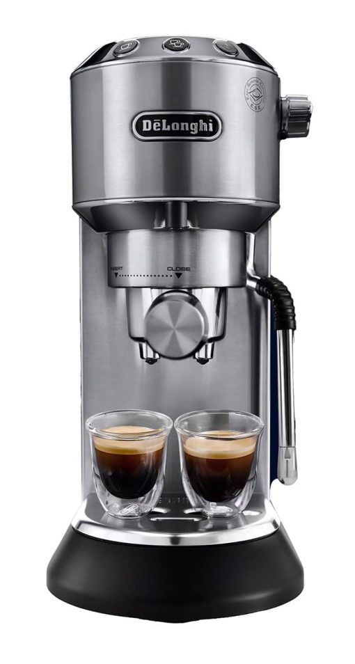 Delonghi Dedica Arte Stainless Steel Manual Espresso Machine