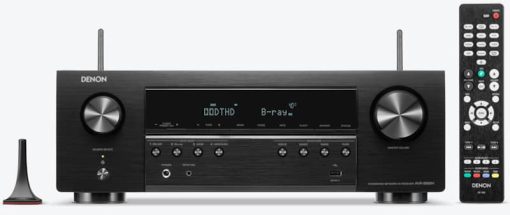 Denon Black 5.2 Channel 8K AV Receiver With Voice Control And HEOS Built-In - Image 5