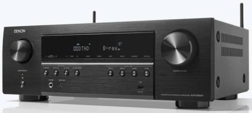 Denon Black 5.2 Channel 8K AV Receiver With Voice Control And HEOS Built-In - Image 3