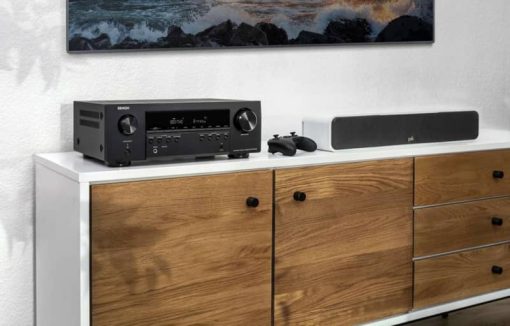 Denon Black 5.2 Channel 8K AV Receiver With Voice Control And HEOS Built-In - Image 8