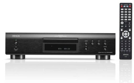 Denon Black CD Player w/ Advanced AL32 Processing Plus & USB