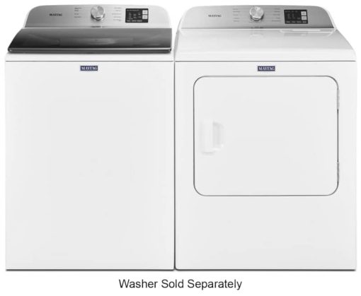 Maytag 7 Cu. Ft. White Electric Dryer With Moisture Sensing - Image 5
