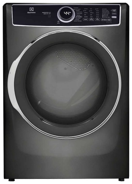 Electrolux 8 Cu. Ft. Titanium Front Load Perfect Steam Electric Dryer With Predictive Dry And Instant Refresh