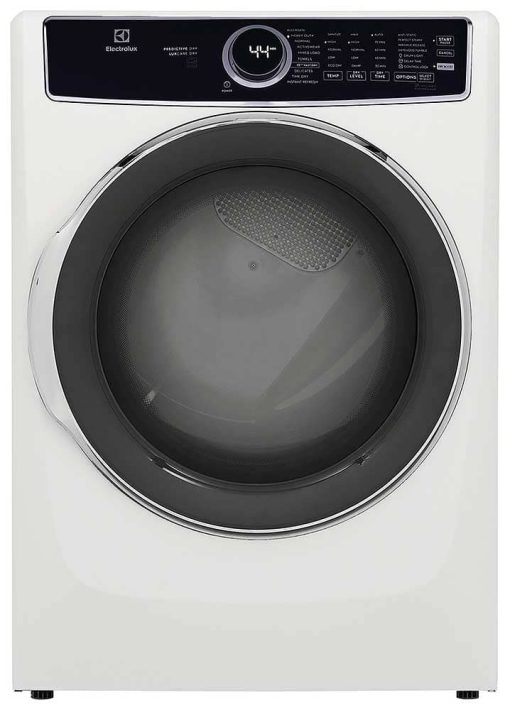Electrolux 8 Cu. Ft. White Front Load Perfect Steam Electric Dryer With Predictive Dry And Instant Refresh