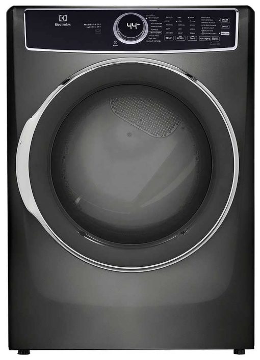 Electrolux 8 Cu. Ft. Titanium Front Load Perfect Steam Gas Dryer With Predictive Dry And Instant Refresh
