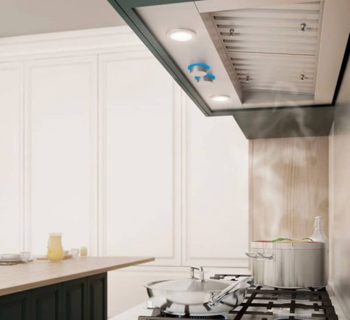 Elica Trento 46" 1200 CFM Stainless Steel Range Hood Insert - Image 3