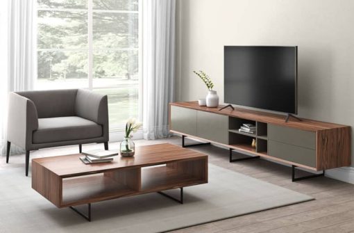 Euro Style Anderson Walnut 48" Coffee Table - Image 7