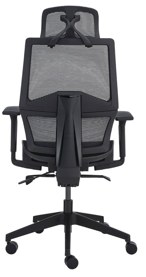 Euro Style Bruno Black High Back Office Chair - Image 5