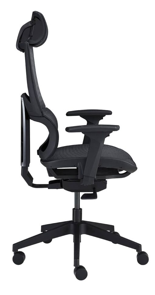Euro Style Bruno Black High Back Office Chair - Image 3