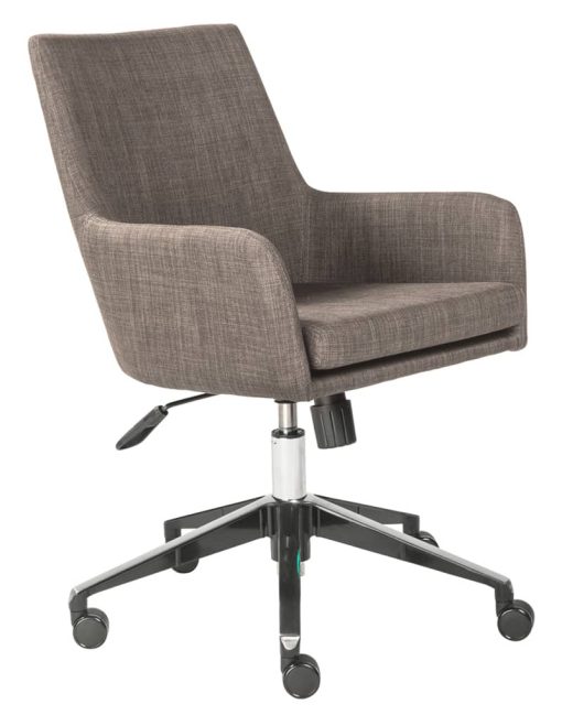 Euro Style Calais-O Dark Gray Office Chair