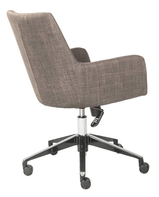 Euro Style Calais-O Dark Gray Office Chair - Image 4