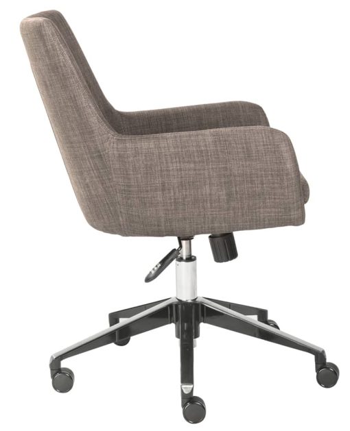 Euro Style Calais-O Dark Gray Office Chair - Image 3