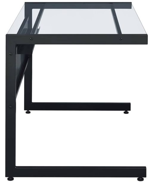 Euro Style Caesar Black 50" x 28" Desk - Image 3